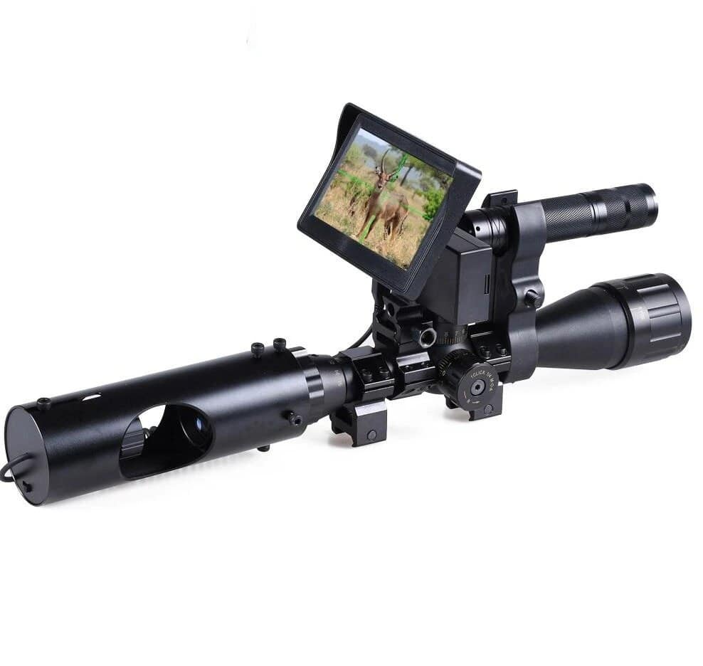 Falconsight™ 850nm Infrared Night Vision Scope Attachment with Video/Photo Recording