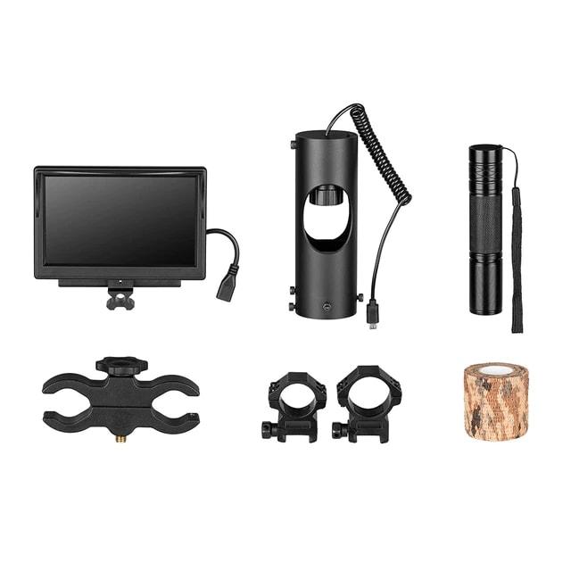 Falconsight™ 850nm Infrared Night Vision Scope Attachment with Video/Photo Recording